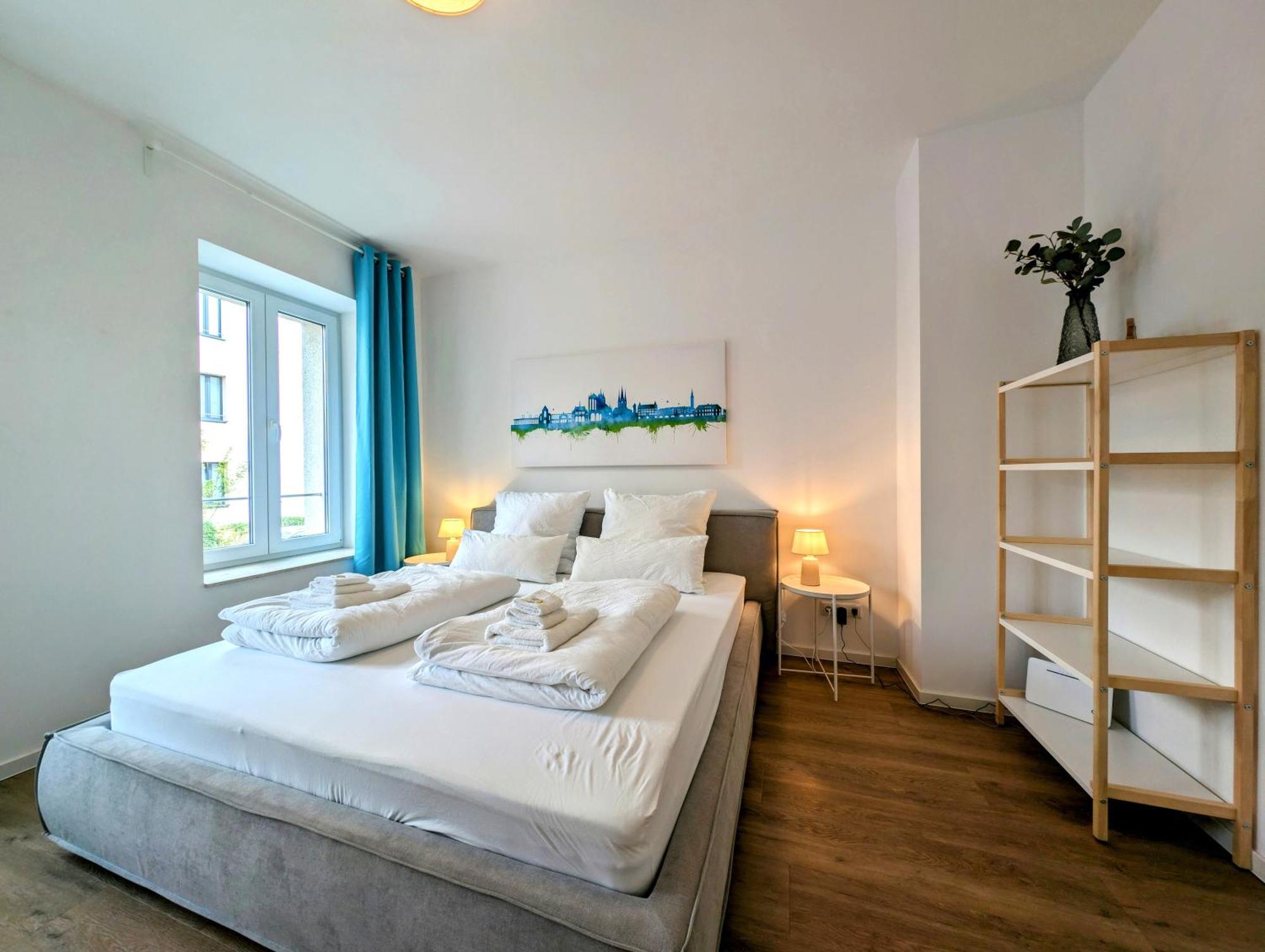 Bohnapartments - Altstadtoase - Balkon Und Garten - Wlan 에르푸르트 외부 사진