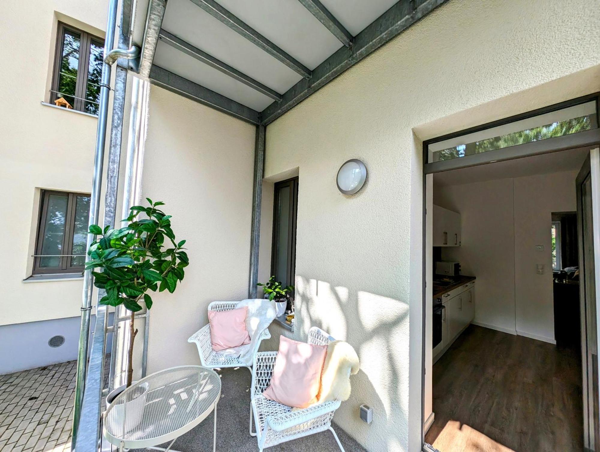 Bohnapartments - Altstadtoase - Balkon Und Garten - Wlan 에르푸르트 외부 사진