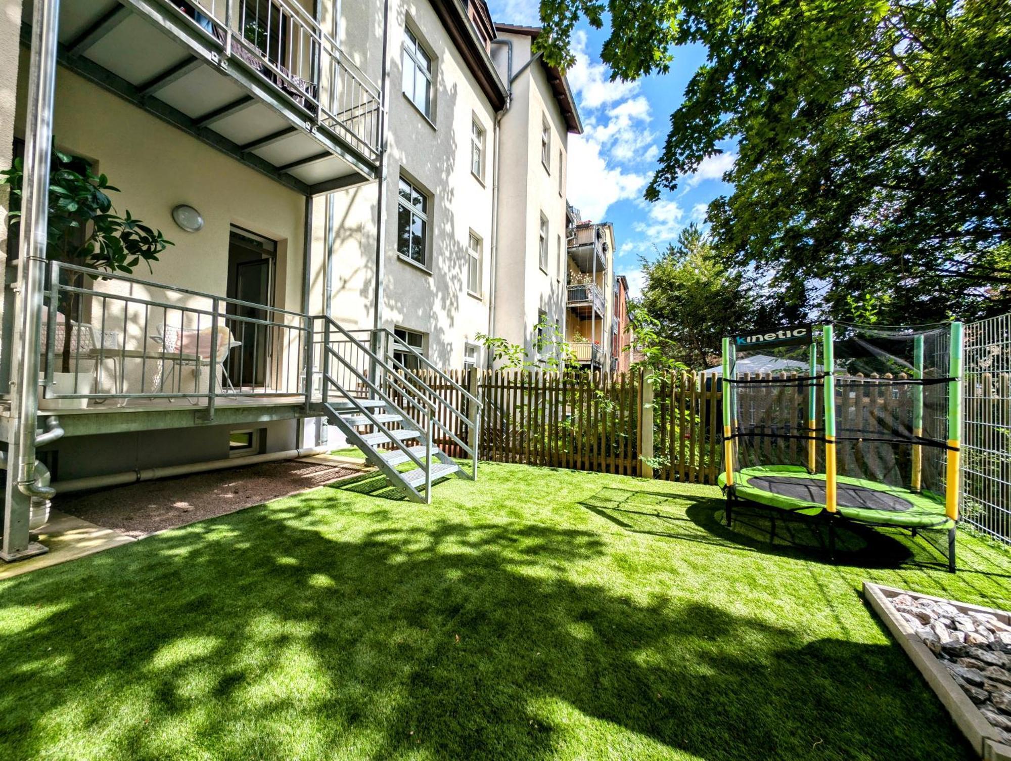 Bohnapartments - Altstadtoase - Balkon Und Garten - Wlan 에르푸르트 외부 사진